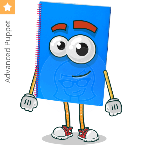 Notebook Character Animator Puppet